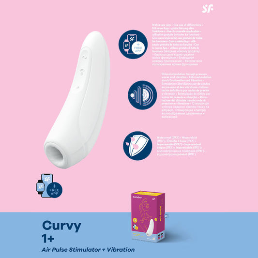 New Satisfyer Curvy with Connect Smartphone App