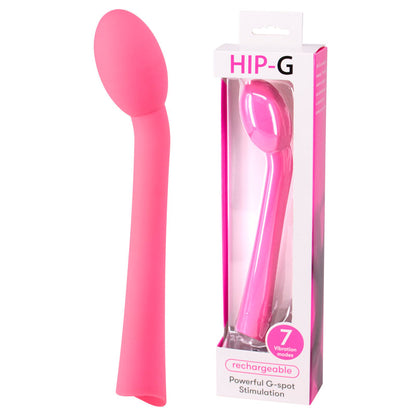 Hip G Rechargeable - Pink USB Rechargeable Vibrator