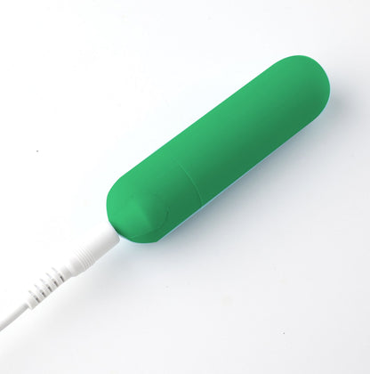 Maia Jessi - Emerald Green 7.6 cm USB Rechargeable Bullet