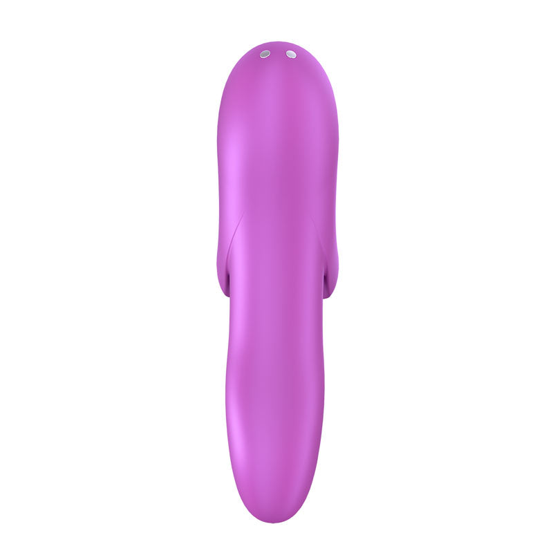 Satisfyer Bold Lover - Dark Pink USB Rechargeable Finger Stimulator