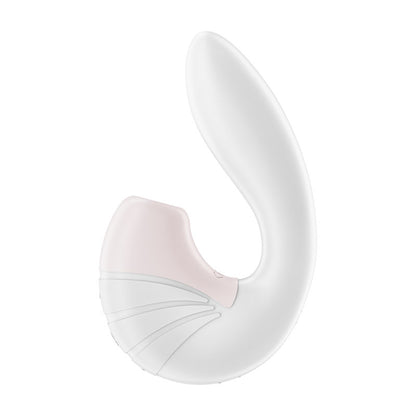 Satisfyer Supernova - White USB Rechargeable Vibrator with Air Pulsation