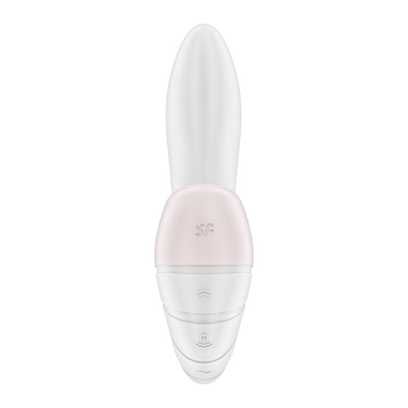 Satisfyer Supernova - White USB Rechargeable Vibrator with Air Pulsation