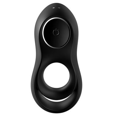 Satisfyer Legendary Duo - Black USB Rechargeable Cock & Balls Ring