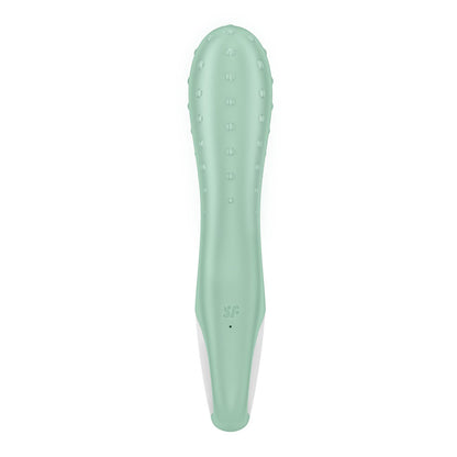 Satisfyer Air Pump Vibrator 3 - Mint USB Rechargeable Inflatable Vibrator