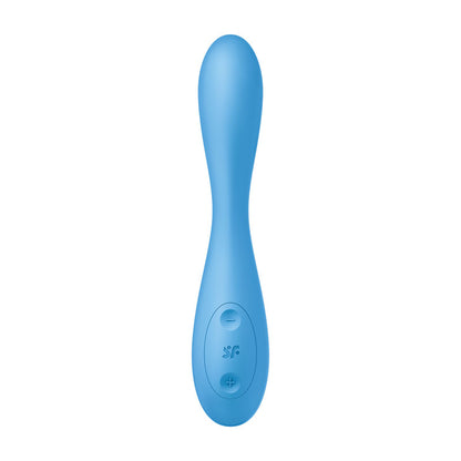 Satisfyer G-Spot Flex 4 - Blue USB Rechargeable Vibrator with App Control