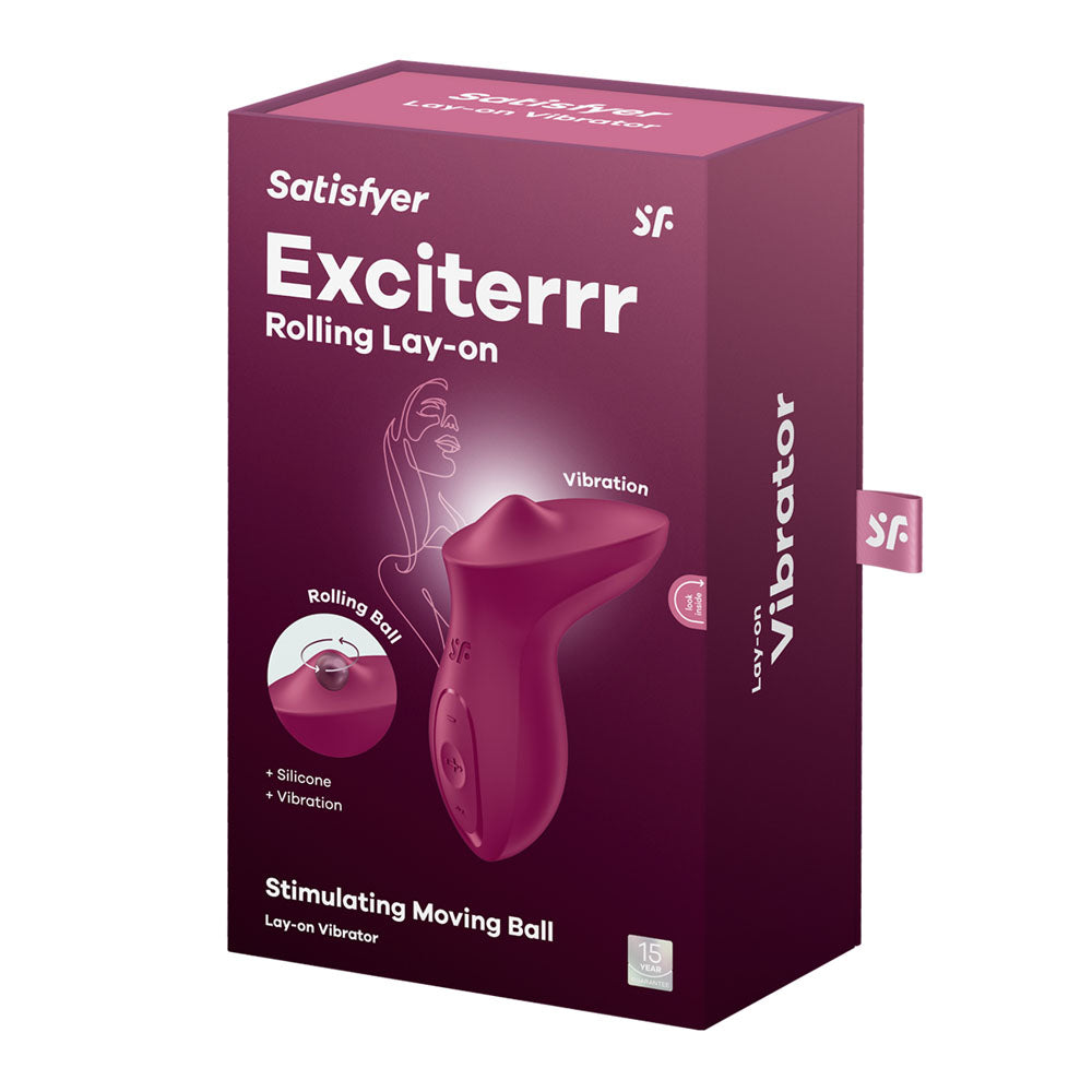 Satisfyer Exciterrr - Berry USB Rechargeable Stimulator