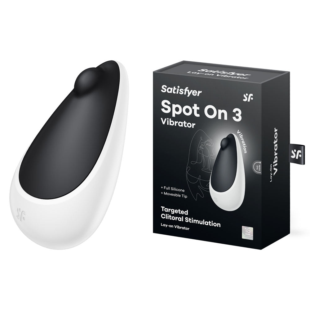 Satisfyer Spot On 3 - Black USB Rechargeable Stimulator