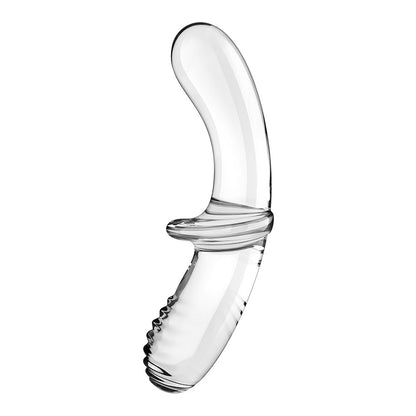 Satisfyer Double Crystal - Clear Glass Double Ended Dildo