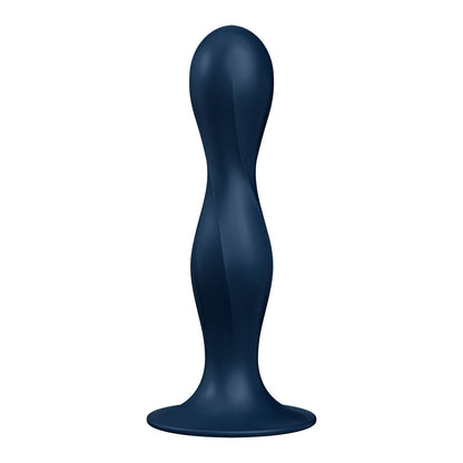 Satisfyer Double Ball-R - Dark Blue - Dark Blue Anal Plug