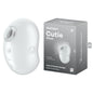 Satisfyer Cutie Ghost - White - White USB Rechargeable Air Pulse Stimulator