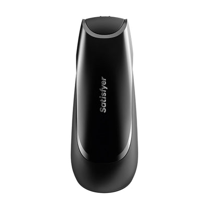 Satisfyer Men Vibration+ - Black USB Rechargeable Masturbator with App Control