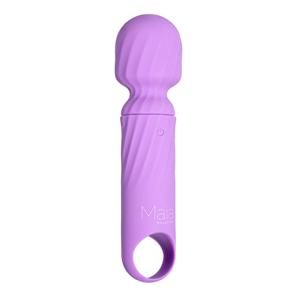 Maia DOLLY - Purple - Purple 12.7 cm USB Rechargeable Massage Wand