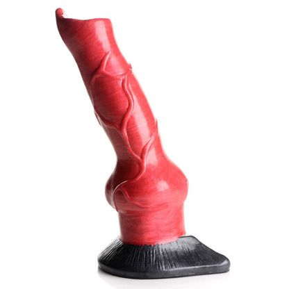 Creature Cocks Hell-Hound Canine Penis Silicone Dildo - Red 19 cm Canine Dildo