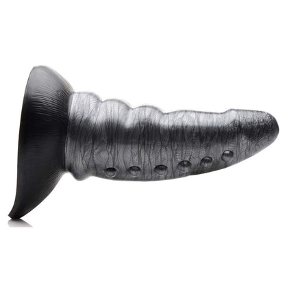 Creature Cocks Beastly Tapered Bumpy Silicone Dildo - Silver 21 cm Bumpy Dildo