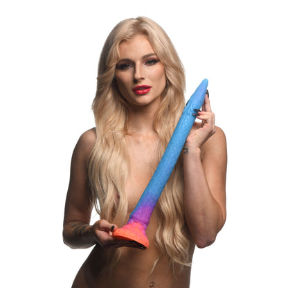 Creature Cocks Larva Silicone Dildo - Coloured 46 cm Fantasy Tentacle Dildo