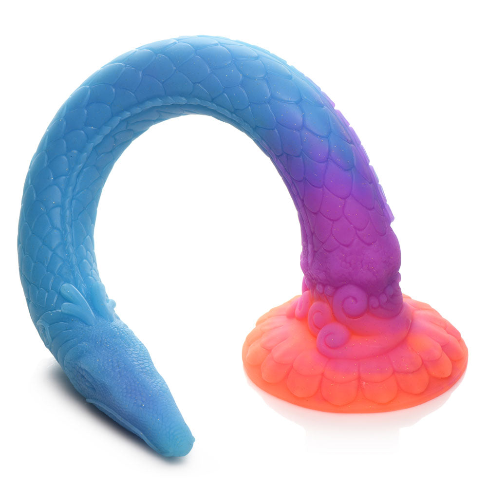 Creature Cocks Larva Silicone Dildo - Coloured 46 cm Fantasy Tentacle Dildo