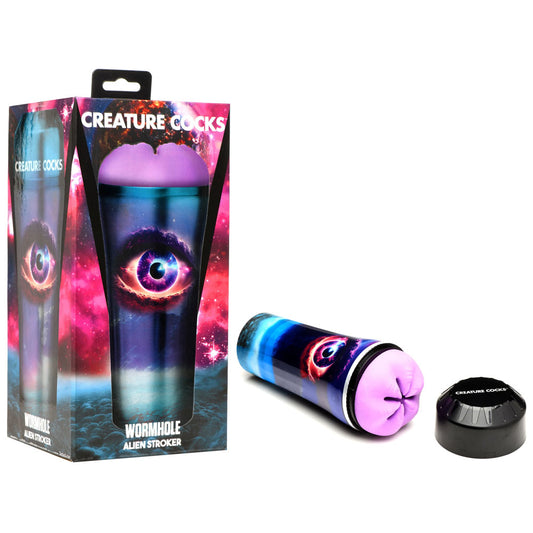 Creature Cocks Wormhole Alien Stroker - Purple Fantasy Stroker