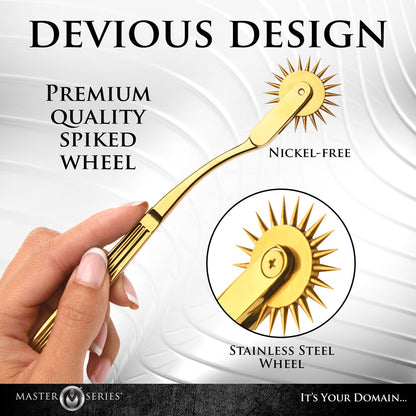 Master Series Gold Sensation - Gold Wartenberg Wheel