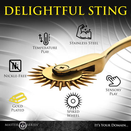 Master Series Gold Sensation - Gold Wartenberg Wheel