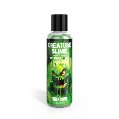 Creature Slime by Creature Cocks - Green Slime - Green Water Based Lubricant - 118 ml Bottle