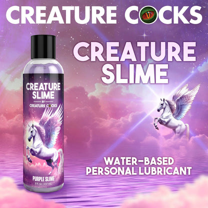 Creature Slime by Creature Cocks - Purple Slime - Purple Water Based Lubricant - 237 ml Bottle