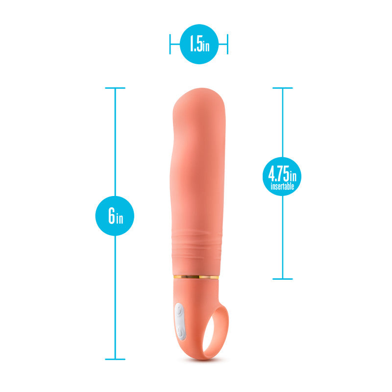 Aria Smokin' AF - Coral 15.2 cm Vibrator