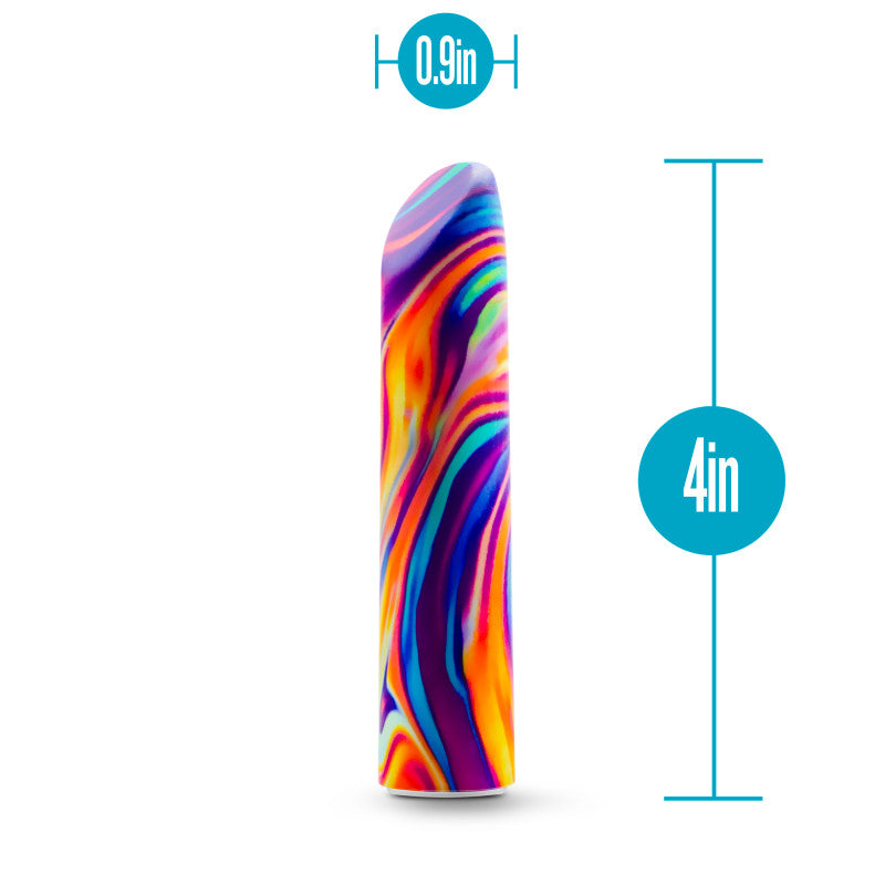 Limited Addiction Psyche - Power Vibe - Rainbow 10.2 cm USB Rechargeable Bulet