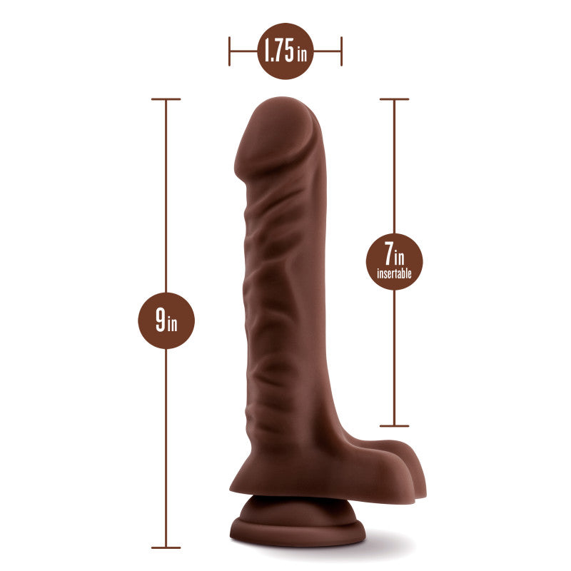 Coverboy - The DJ - Chocolate Brown 22.9 cm (9'') Dong