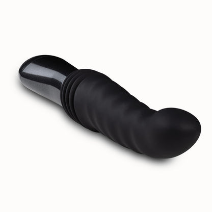 Temptasia Lazarus Thrusting Dildo - Black 25.4 cm USB Rechargeable Thrusting Dildo