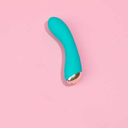 Aria Luscious AF - Teal 17.8 cm USB Rechargeable Vibrator