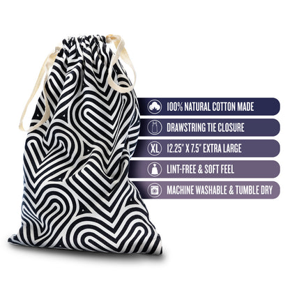 The Collection Embrace - Cotton Toy Storage Bag