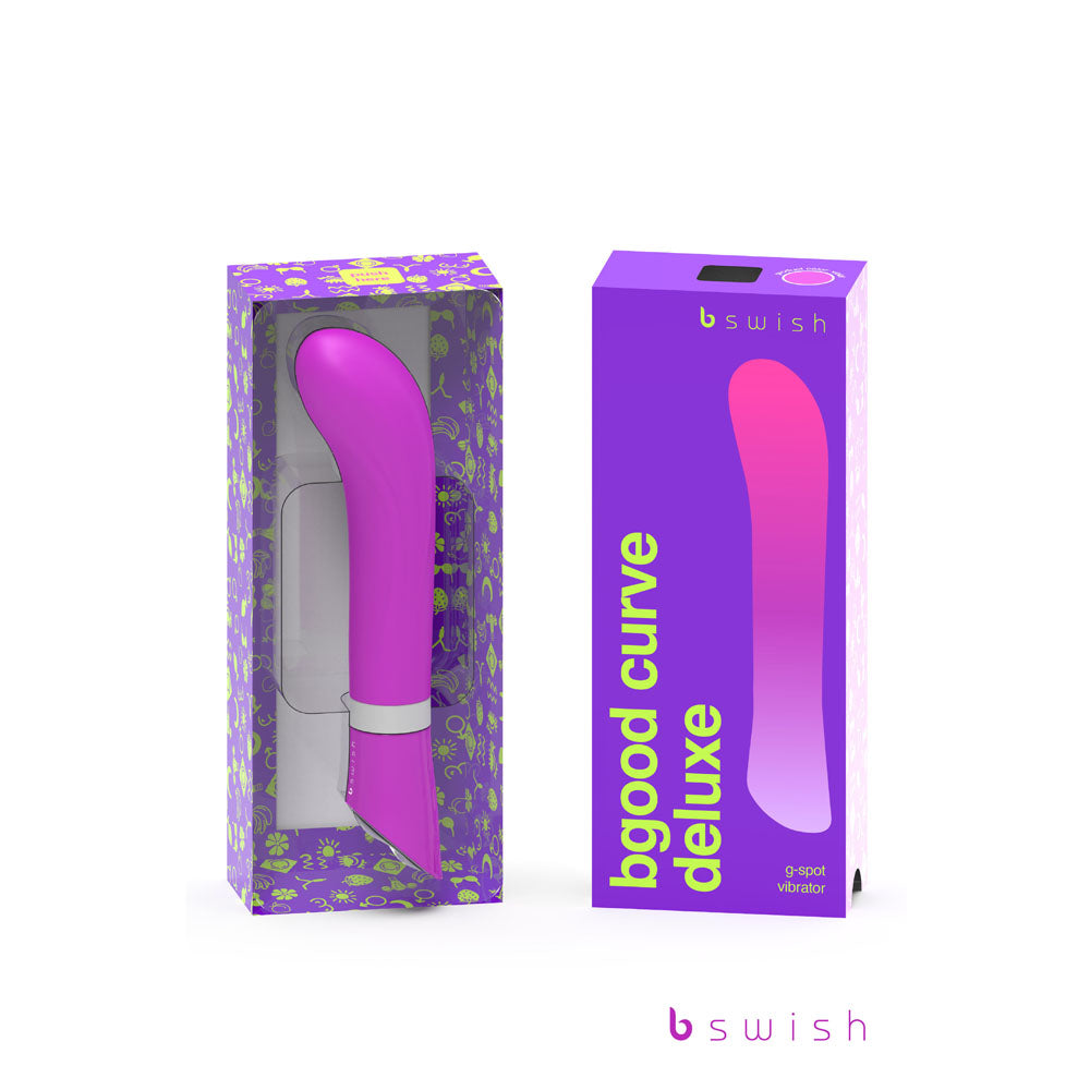 Bgood Curve Deluxe - Violet - Violet 19.3 cm Vibrator