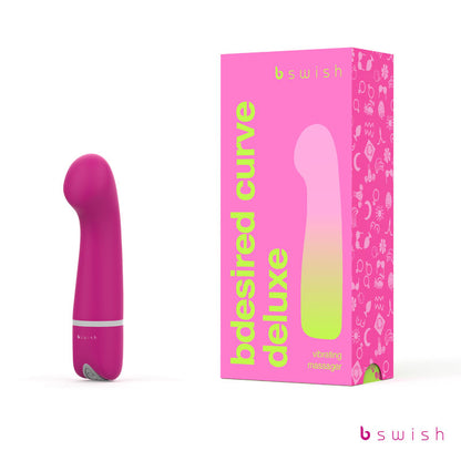 Bdesired Deluxe Curve - Rose - Rose 15.2 cm Vibrator