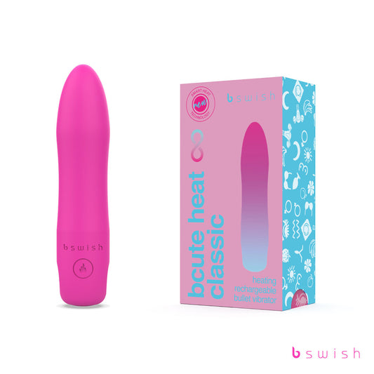 Bcute Infinite Heat Classic - Sunset Pink - Pink 10 cm USB Rechargeable Vibrator