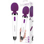 Bodywand Multi Function Massager - White/Purple Mains Powered Massager Wand