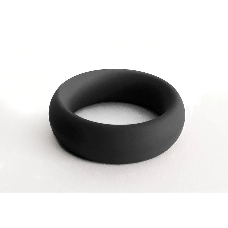 Boneyard Meat Rack Beef Up Bulge Ring Black - Black 45 mm Silicone Cock Ring