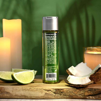 Evolved ANOINT PERFUMERY - Lime Infused Coconut - Lime Infused Coconut Massage Oil - 120 ml Bottle