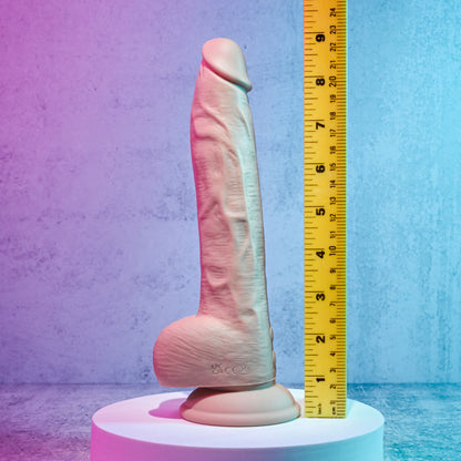 Evolved THRUST IN ME LIGHT - Flesh 23.5 cm USB Rechargeable Thrusting Dong