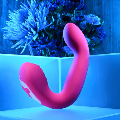 Evolved BUCK WILD - Pink USB Rechargeable Flicking Vibrator