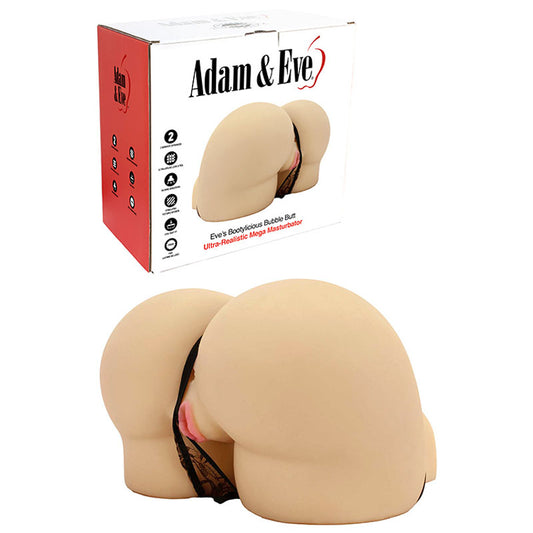 Adam & Eve EVES BOOTYLICIOUS BUBBLE BUTT - Flesh Doggy Style Lifesize Masturbator-G641 1000