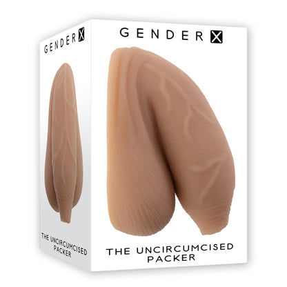 Gender X THE UNCIRCUMCISED PACKER - Medium - Tan 11.5 cm Packer