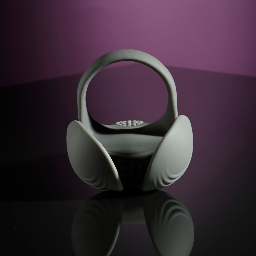 Gender X UNDERCARRIAGE - Grey USB Rechargeable Vibrating Ring