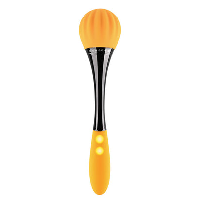 Gender X SUNFLOWER - Yellow 20 cm USB Rechargeable Massage Wand