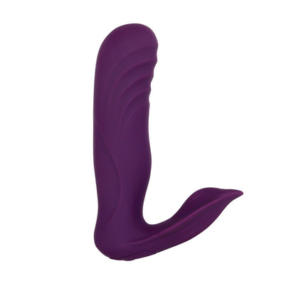 Gender X VELVET HAMMER - Purple USB Rechargeable Wearable Vibe with Remote