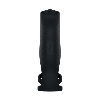 Gender X ROCKETEER - Black USB Rechargeable Vibrating Penis Sleeve