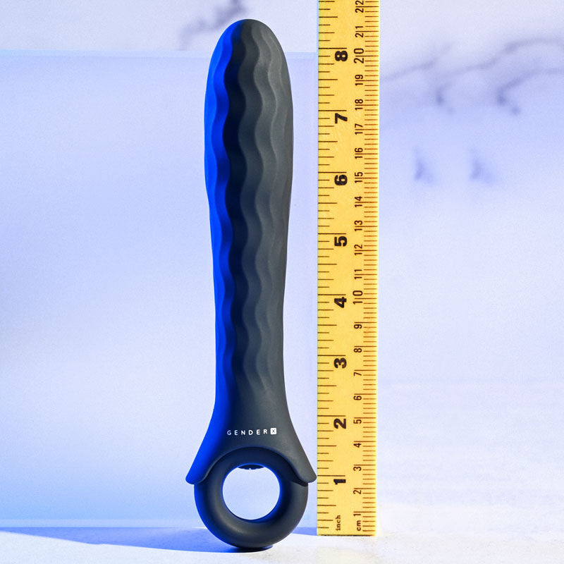 Gender X POWERHOUSE - Black 21.6 cm USB Rechargeable Vibrator