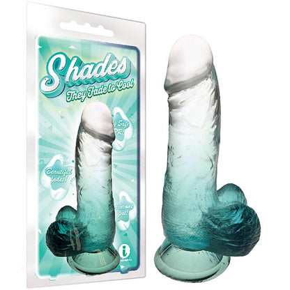 Shades 6'' Jelly TPR Dong - Emerald 15.2 cm Dong