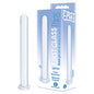 The 9's First Glass Thins, Cylindrical - Clear Glass 17.8 cm Dildo