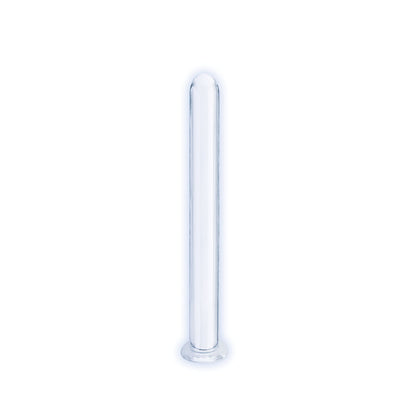 The 9's First Glass Thins, Cylindrical - Clear Glass 17.8 cm Dildo