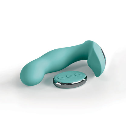 JimmyJane Pulsus G-Spot - Teal 15 cm USB Rechargeable Vibrator with Wireless Remote